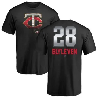 Youth Minnesota Twins Bert Blyleven Black Midnight Mascot T-Shirt