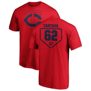 Youth Minnesota Twins Diego Cartaya Red RBI T-Shirt